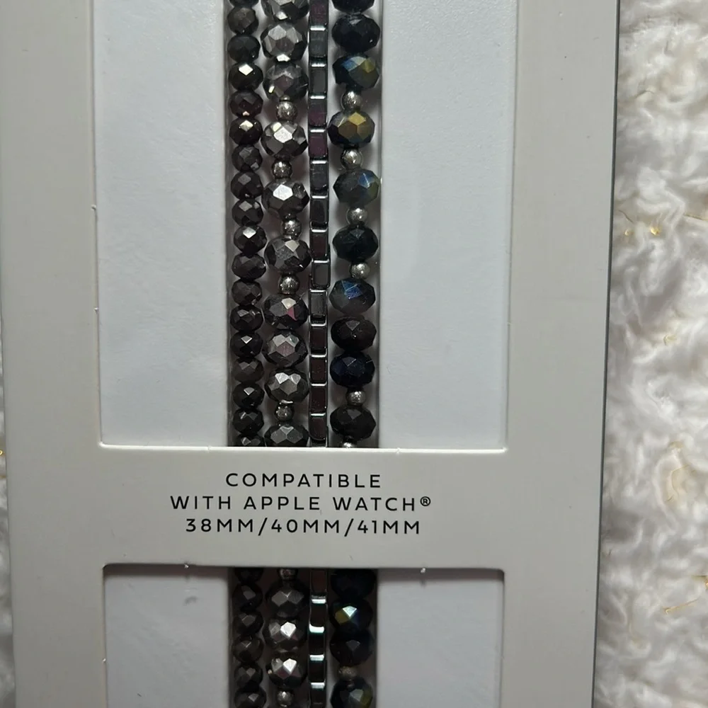 Royal Tech Beaded Band fits all wrist size compatible with Apple Watch 38/40/41M